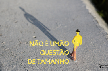 Não é uma questão de tamanho